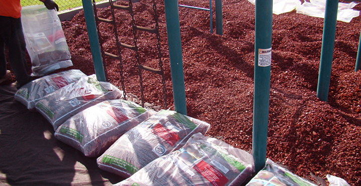 Easy installaion using bags